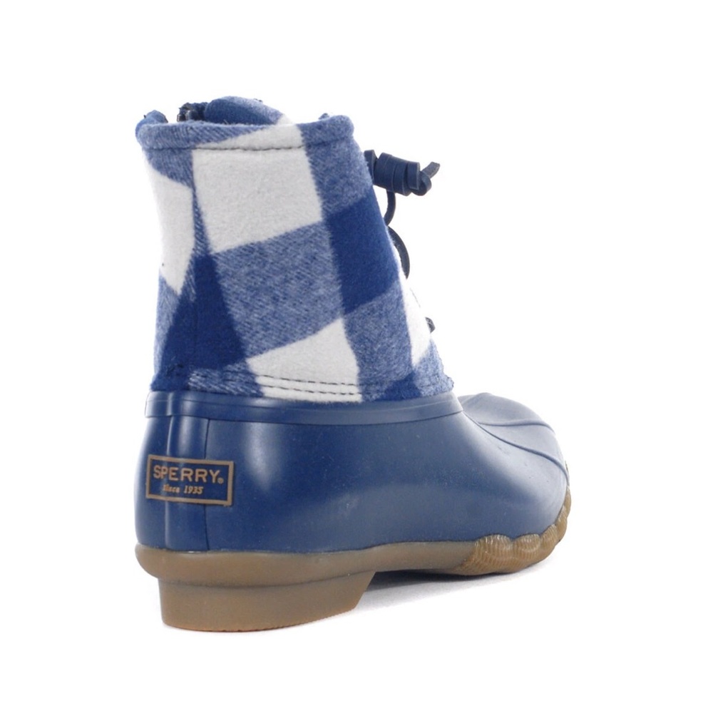 Sperry Saltwater Buffalo Check Duck Boot - Picture 3 of 4